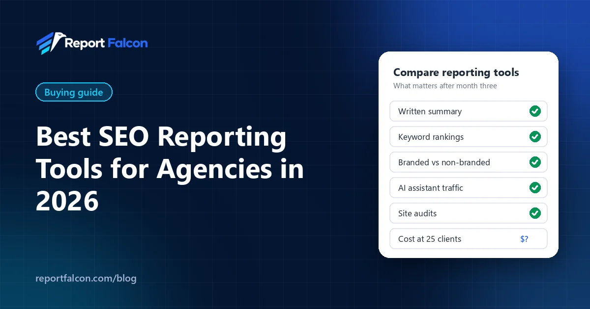 Best SEO Reporting Tools for Agencies in 2026: featured image